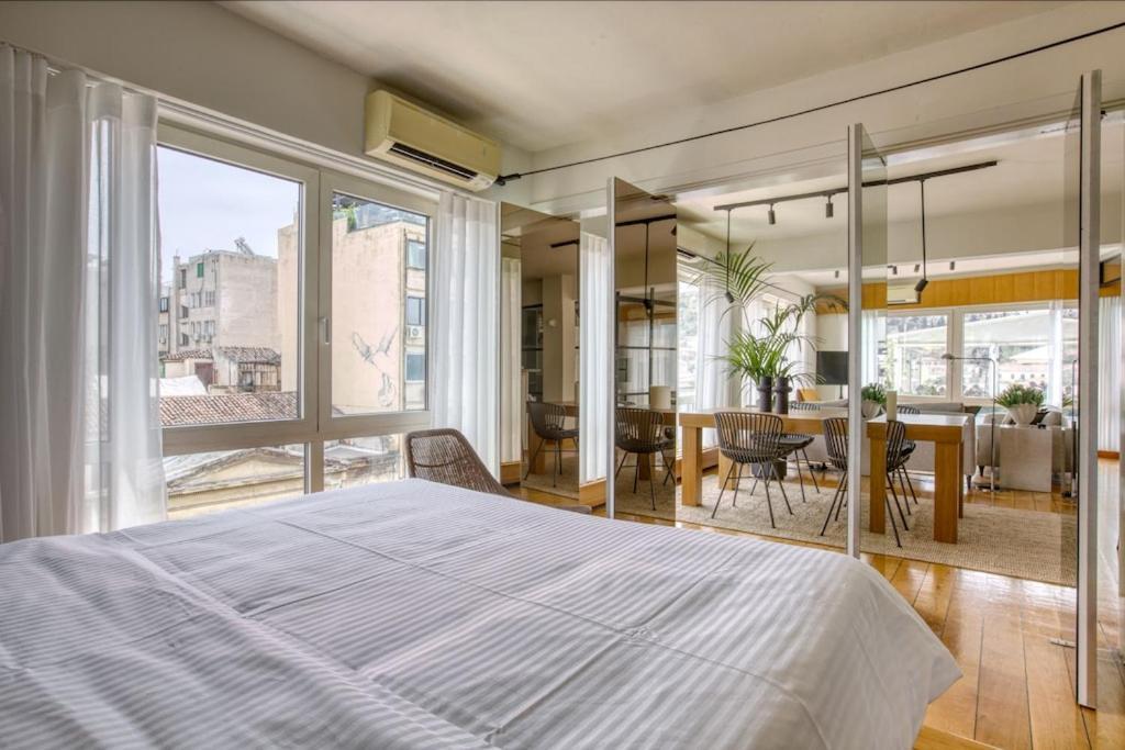 Sunny Luxury Loft,Stunning Acropolis View, Jacuzzi Leilighet Athen Eksteriør bilde