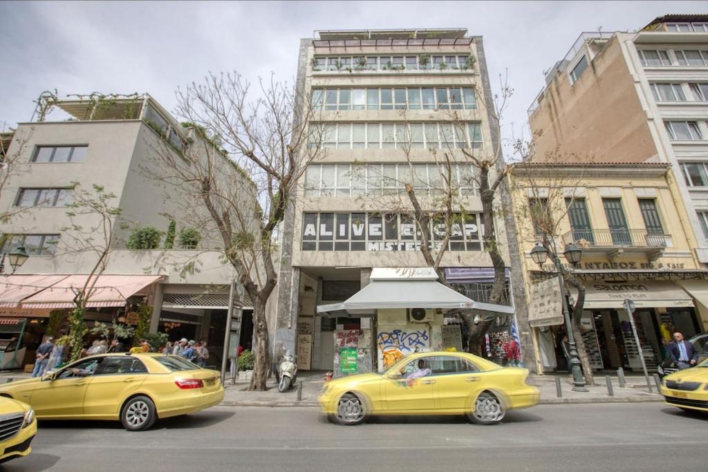 Sunny Luxury Loft,Stunning Acropolis View, Jacuzzi Leilighet Athen Eksteriør bilde