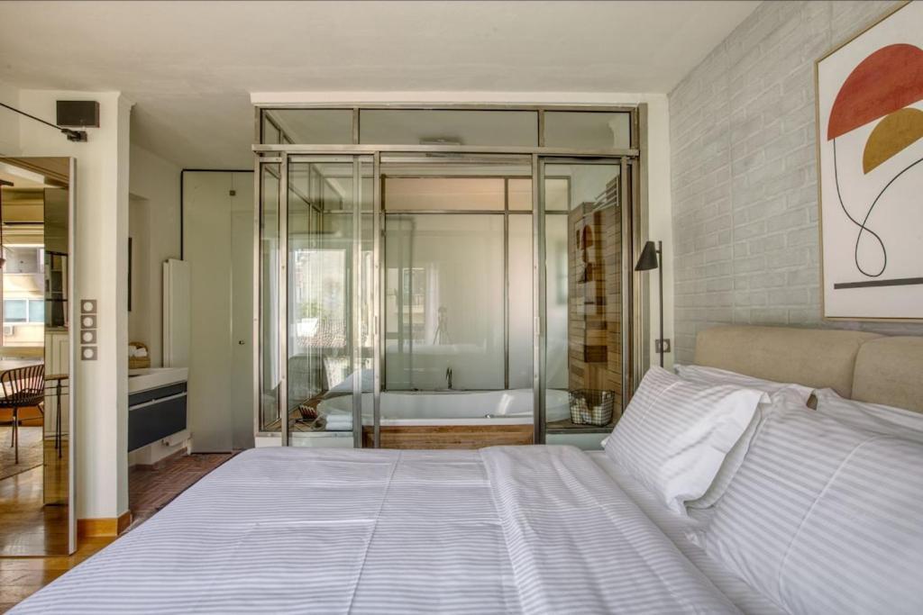 Sunny Luxury Loft,Stunning Acropolis View, Jacuzzi Leilighet Athen Eksteriør bilde